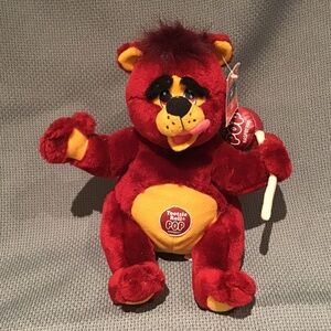 Tootsie roll stuffed bear vintage